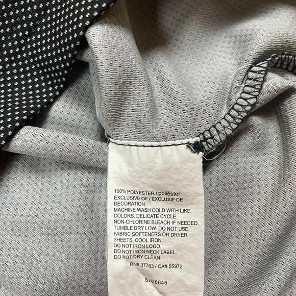 Callaway Men's Black Golf Opti-Dri Shirt Large - Picture 7 of 9